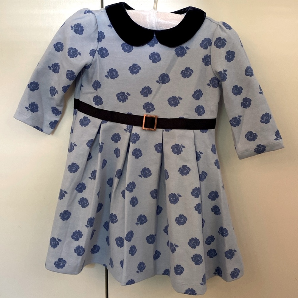 NWT JANIE & JACK PETER PAN FLORAL DRESS